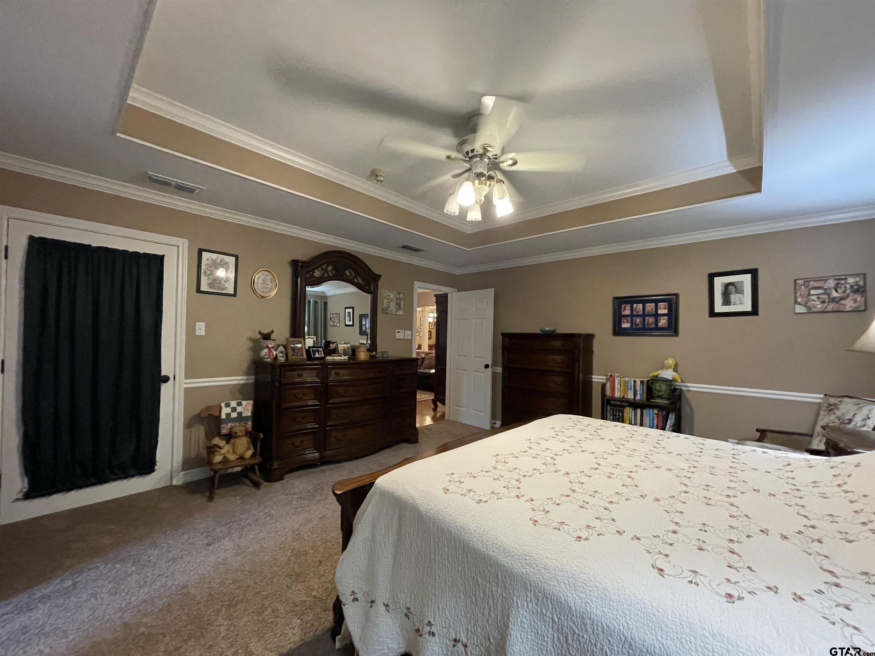 3617 Flagstone Drive Tyler, TX 75707 - Photo 33 of 45 a bed room with a bed and a television