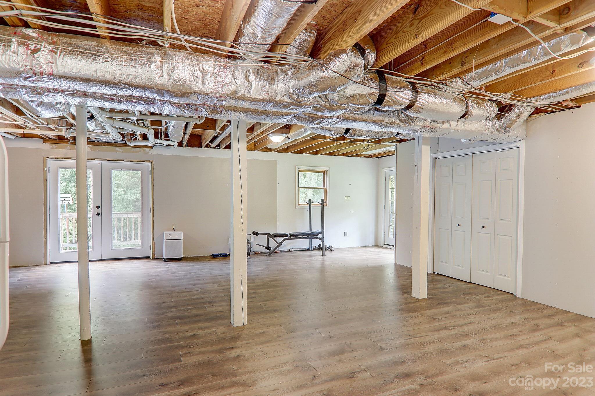 4155 Turnpike Road Horse Shoe, NC 28742 - Photo 32 of 41 a view of a room with wooden walls