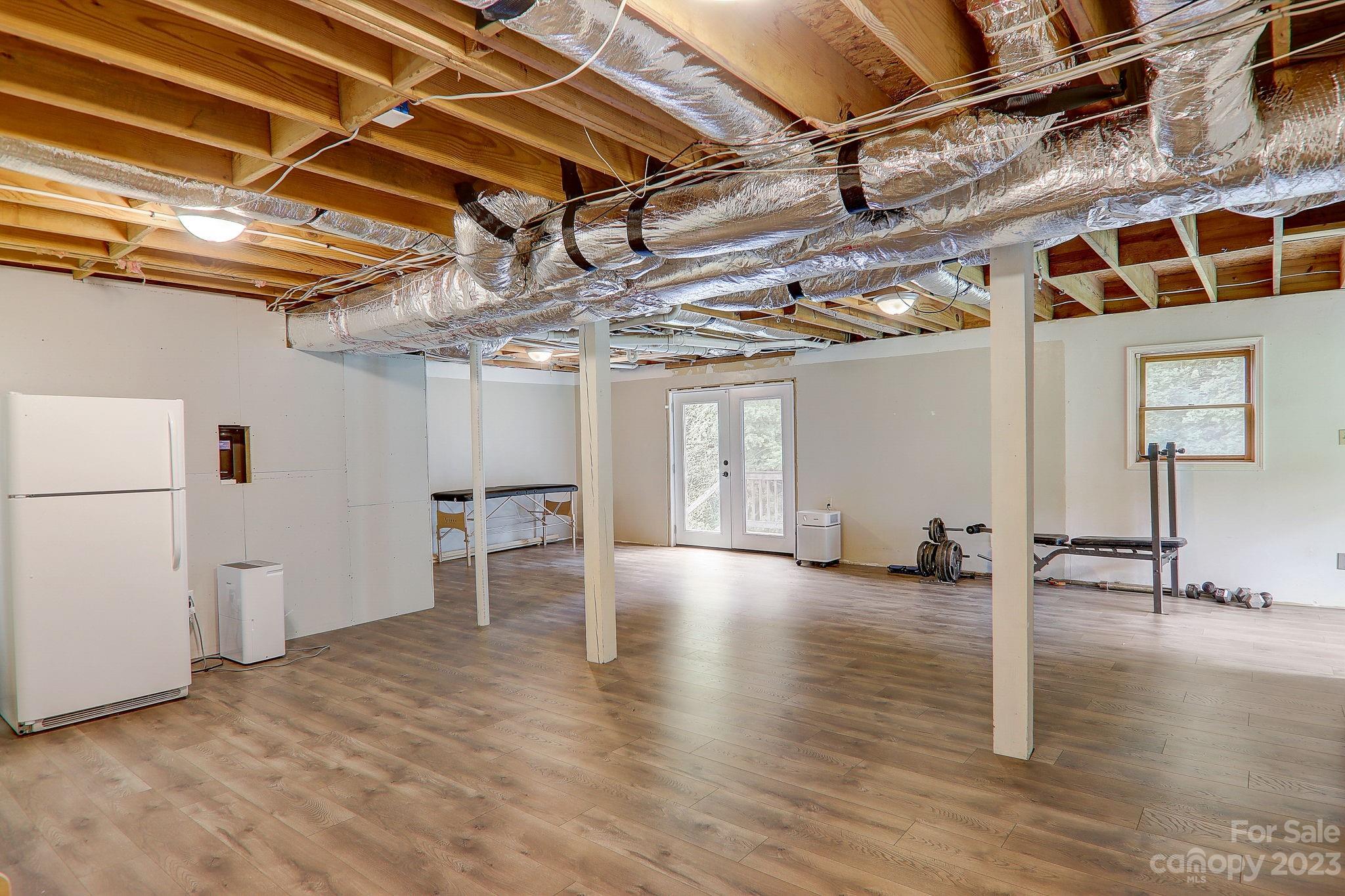 4155 Turnpike Road Horse Shoe, NC 28742 - Photo 33 of 41 a view of a room with wooden racks