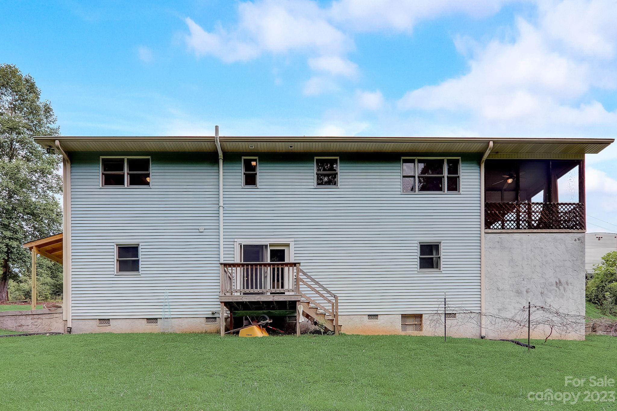 4155 Turnpike Road Horse Shoe, NC 28742 - Photo 40 of 41 a view of outdoor space yard and deck