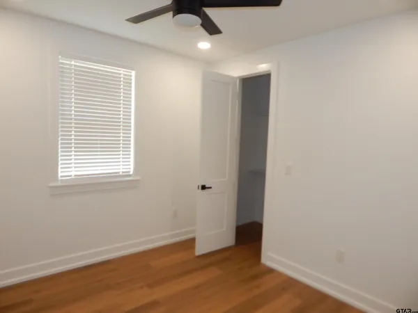 a close view of closet