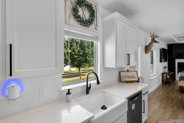 a bathroom with a sink and a bathtub