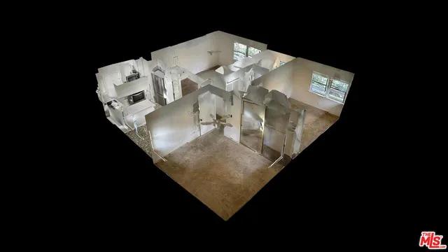 a view of water heater room