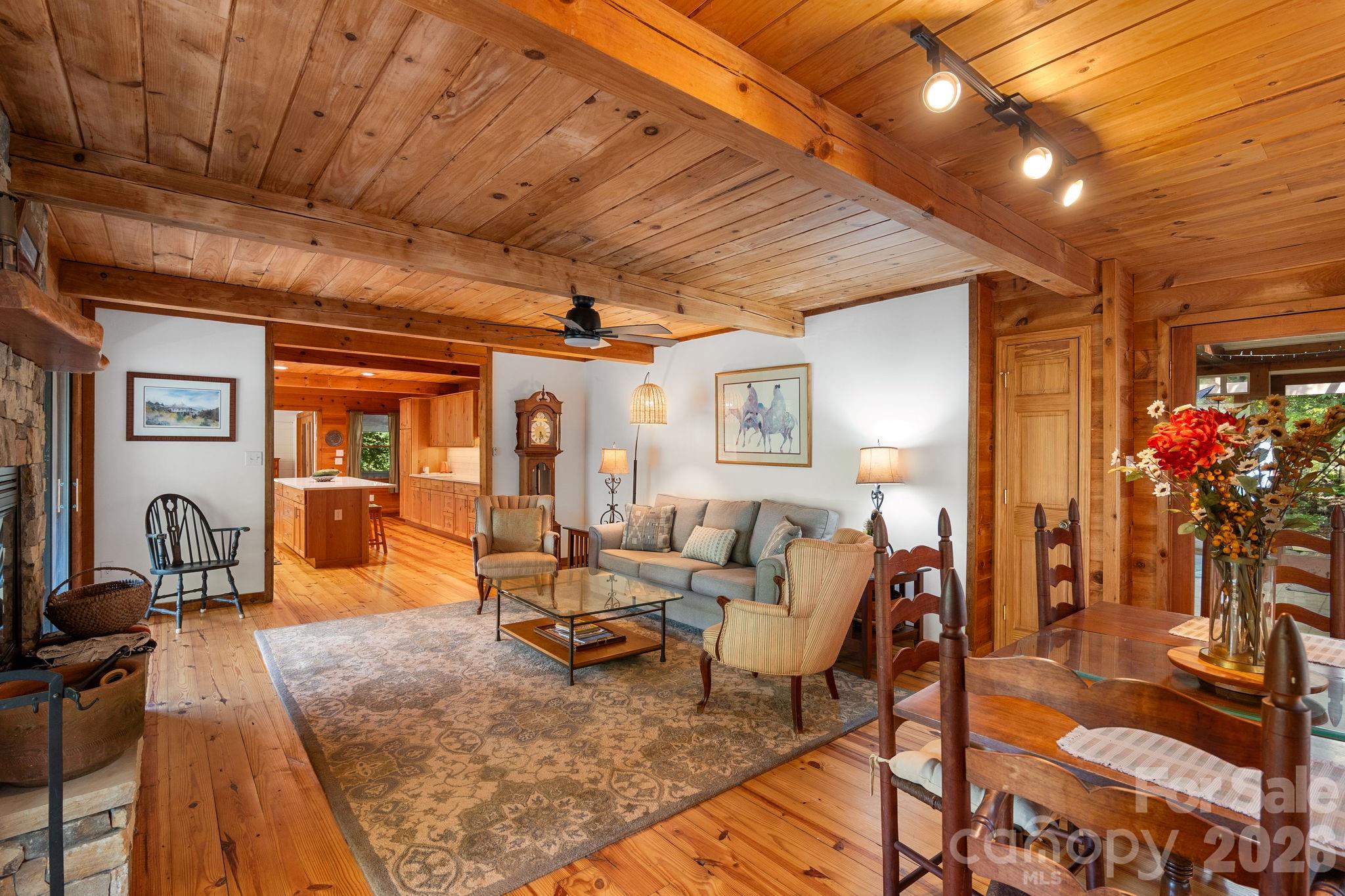 150 Avondale Ridge Road Asheville, NC 28803 - Photo 13 of 45 a living room with furniture