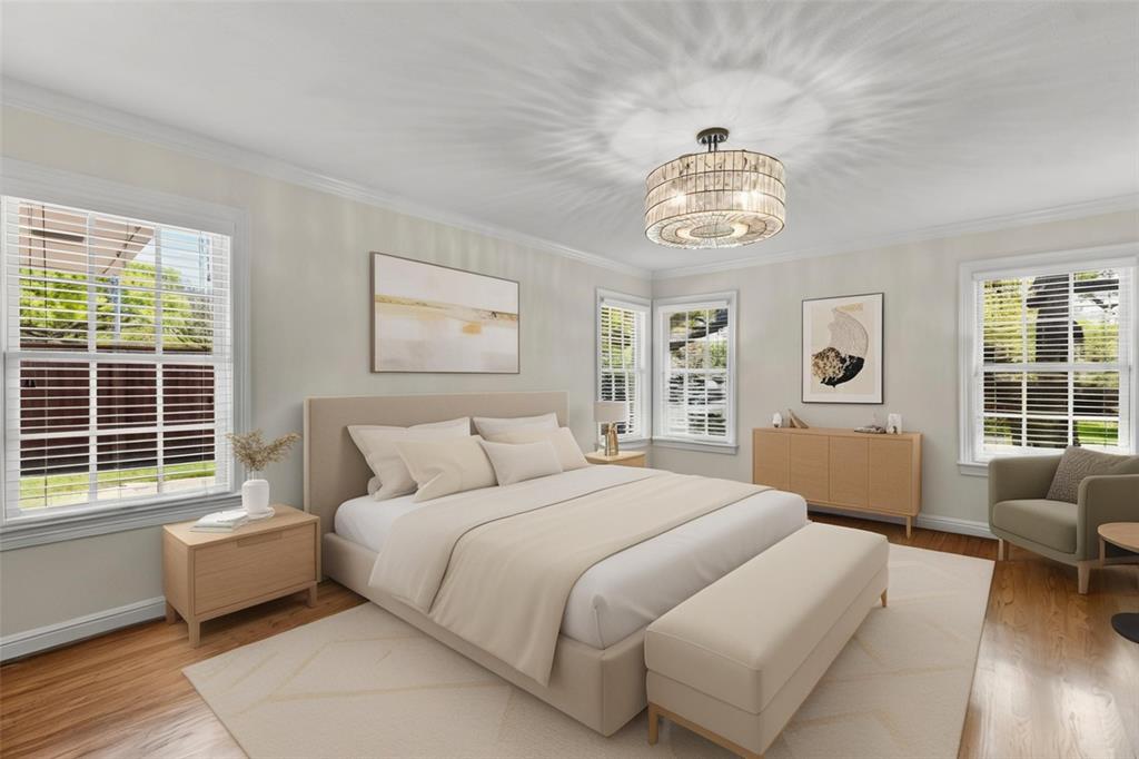 6841 Joyce Way Dallas, TX 75225 - Photo 8 of 13 Primary Bedroom (AI staging)