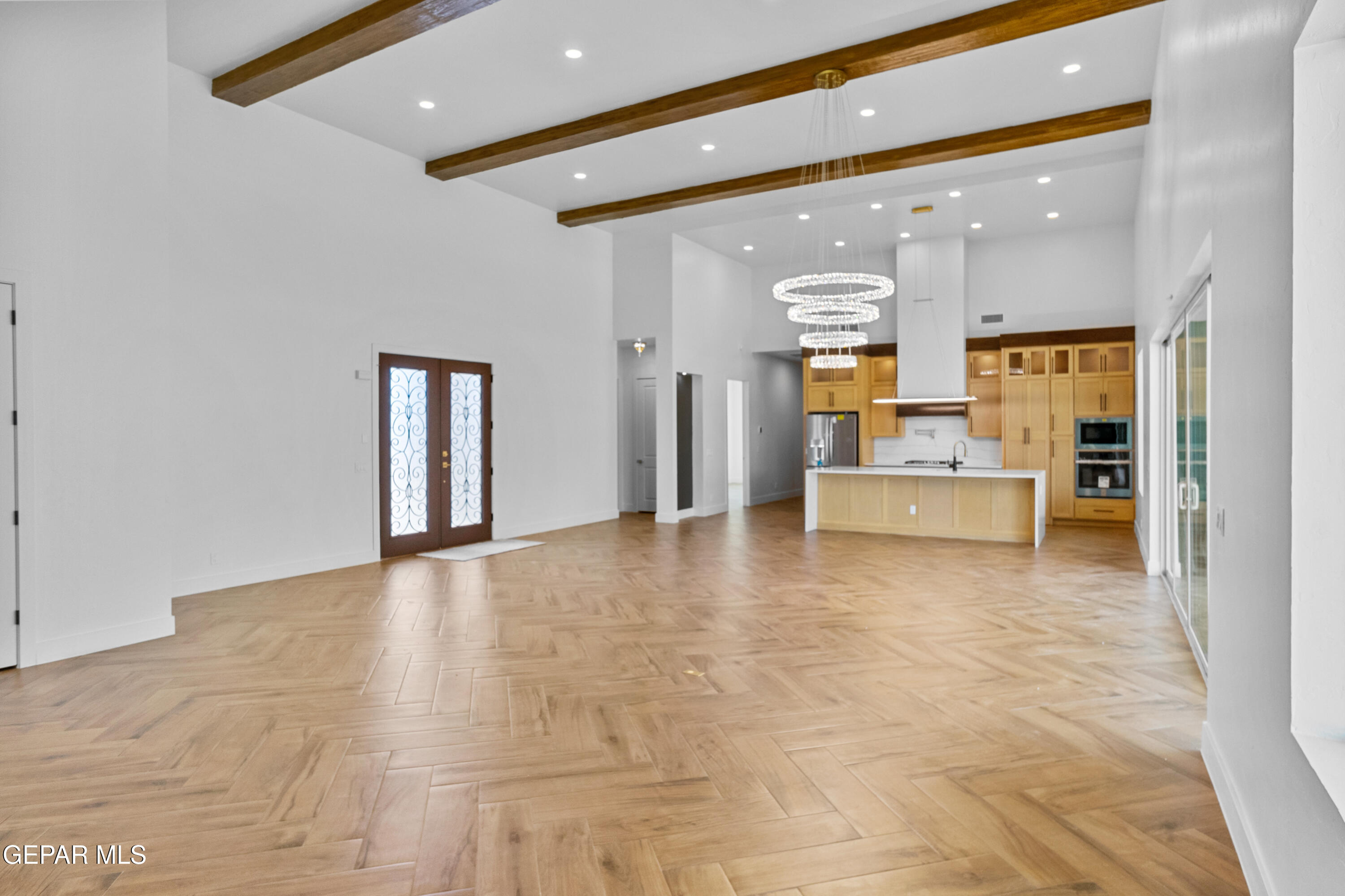 5699 Rio Bonito Circle El Paso, TX 79932 - Photo 20 of 25 a view of kitchen with cabinets and refrigerator
