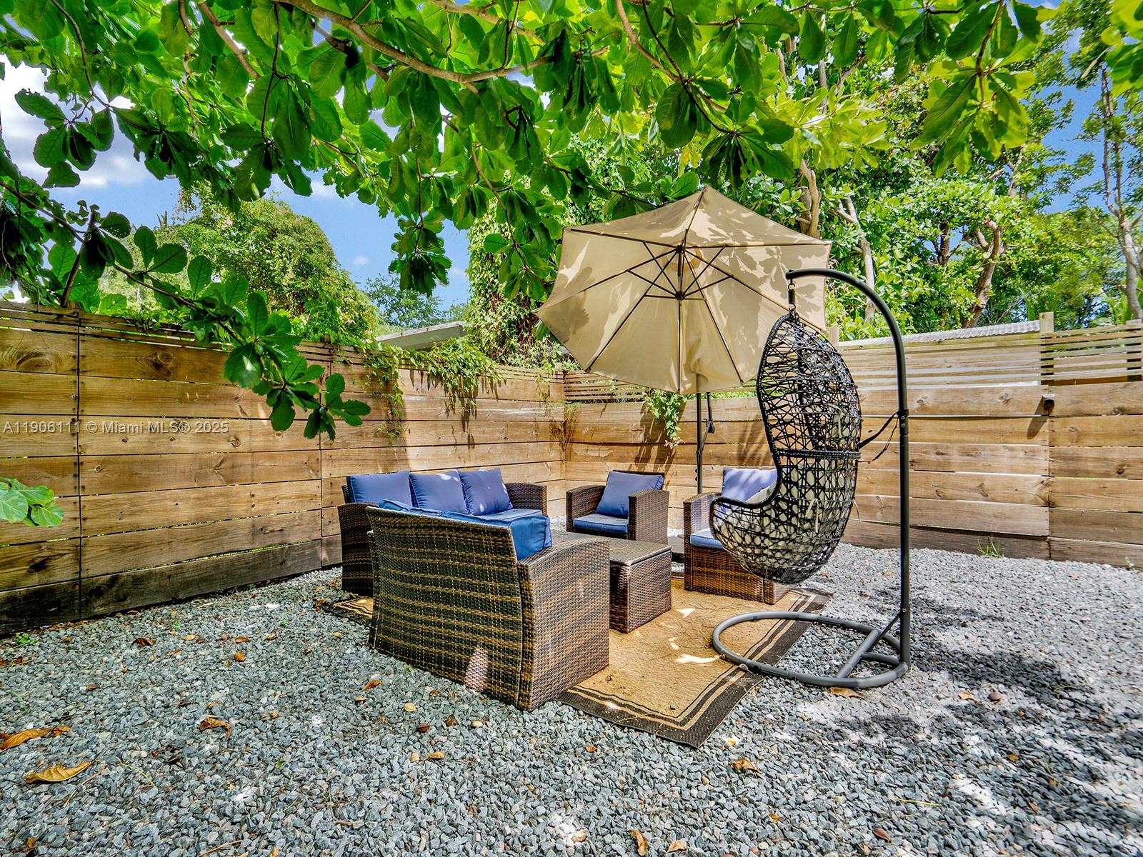 3547 William Avenue Miami, FL 33133 - Photo 3 of 20 a view of a backyard with sitting area