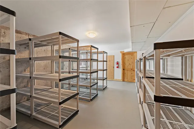 a view of storage and utility room