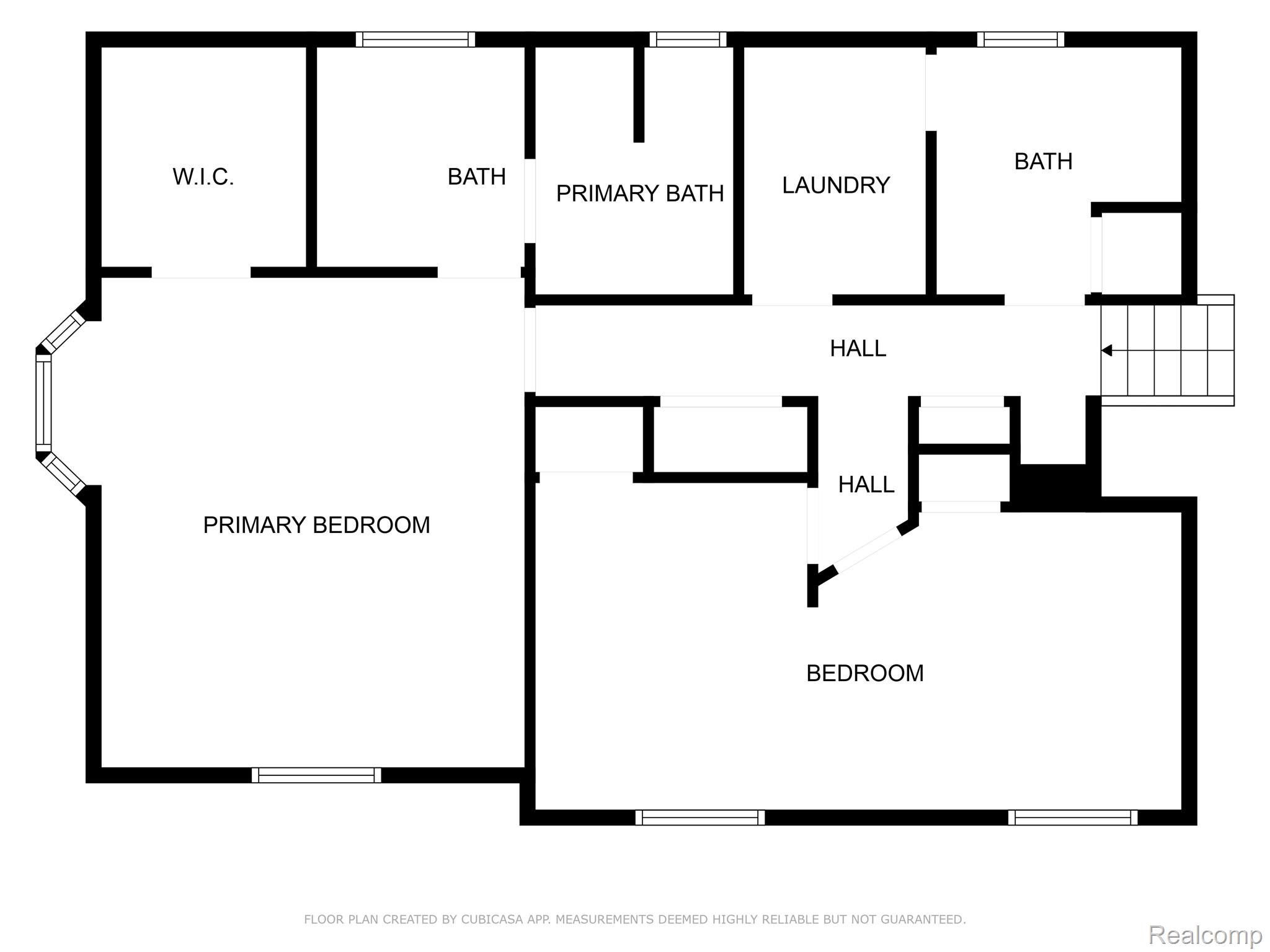1408 Bowers Road Lapeer, MI 48446 - Photo 58 of 60 Floorplan of the Upper Level