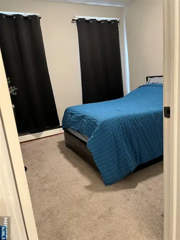 a view of a utility room with a window