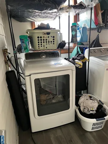 a room with storage and utility