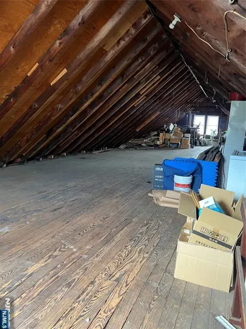 a view of storage and utility room