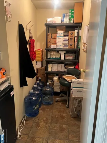 a view of a car garage