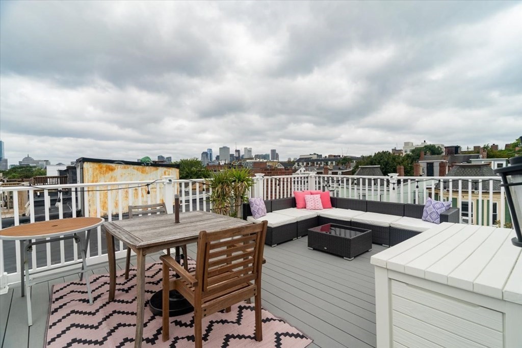 245 West Fifth Street, Unit 2 Boston, MA 02127 - Photo 16 of 34 a view of a balcony with city view
