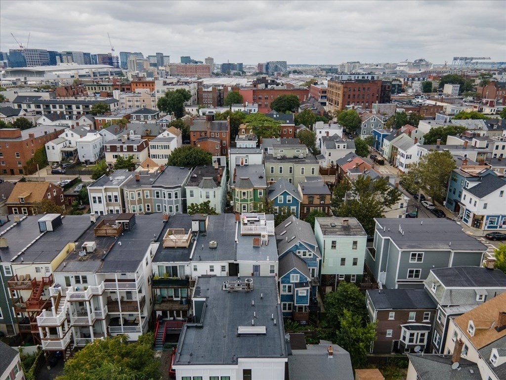 245 West Fifth Street, Unit 2 Boston, MA 02127 - Photo 22 of 34 an aerial view of residential houses with city view