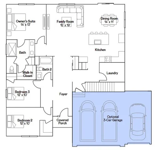 $458,180 | 7501 Blueblossom Lane, Joliet, IL 60431