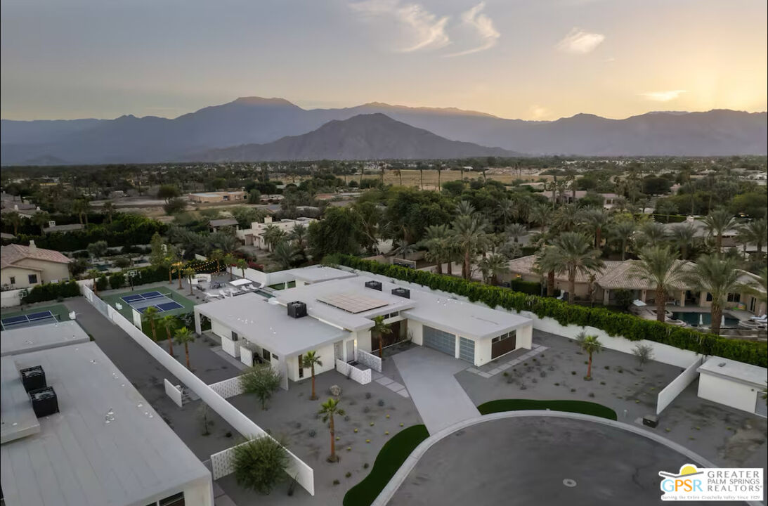 80883 Elemento Lane Indio, CA 92201 - Photo 42 of 47 a view of a patio with a mountain