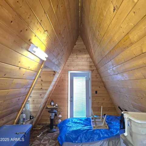 a backyard of a house