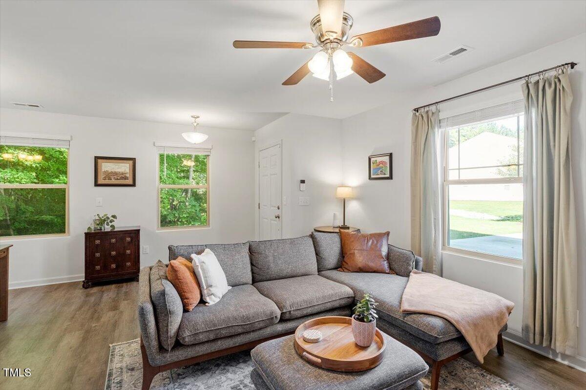534 Hobkirks Place Durham, NC 27704 - Photo 7 of 34 a living room with furniture and a window