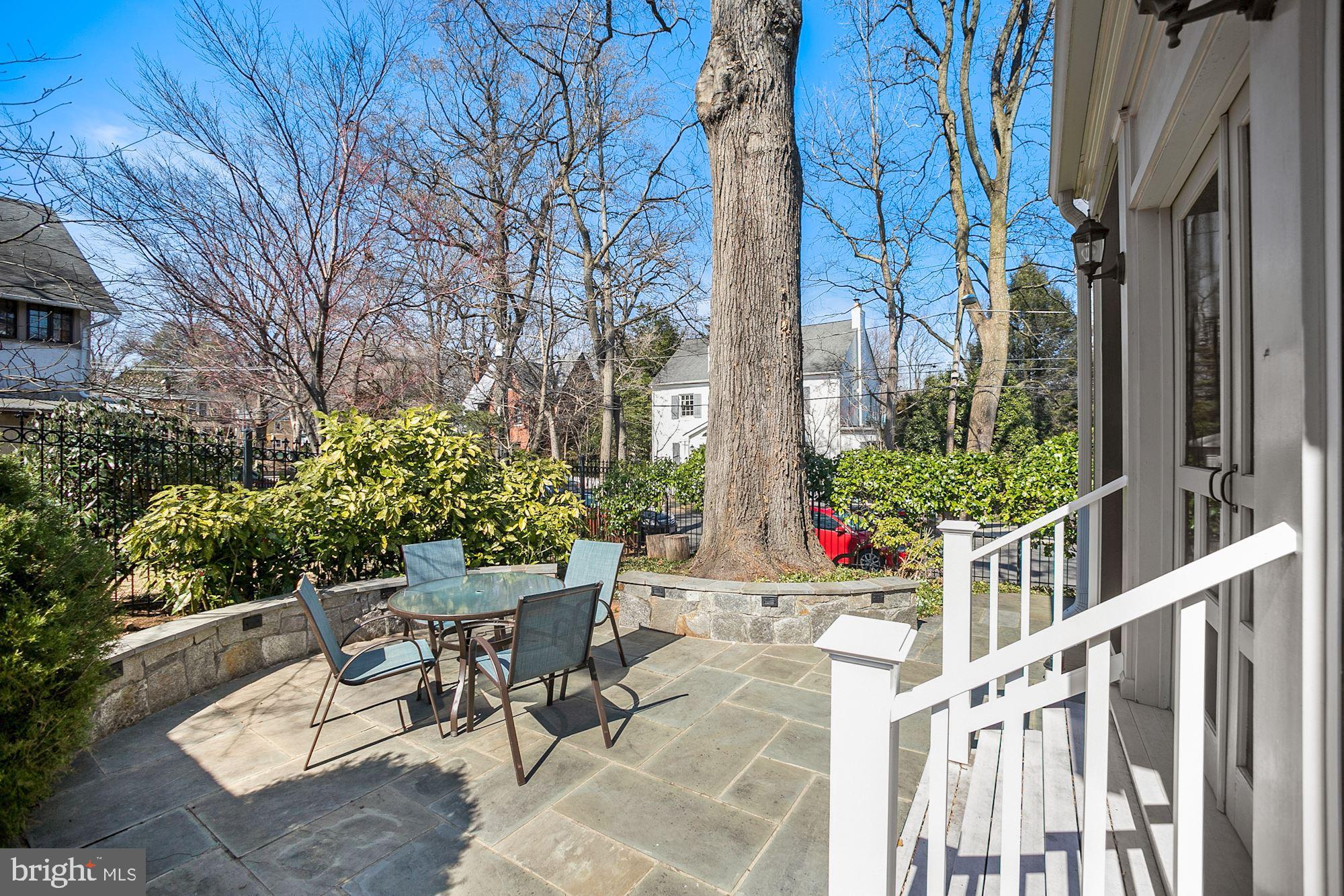 3320 Rowland Place Northwest Washington, DC 20008 - Photo 35 of 41 Beautiful Flagstone Patio