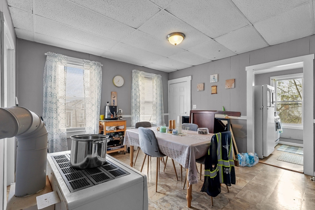 146 Hunter Street Fall River, MA 02721 - Photo 19 of 41 a view of a dining room with furniture window and outside view