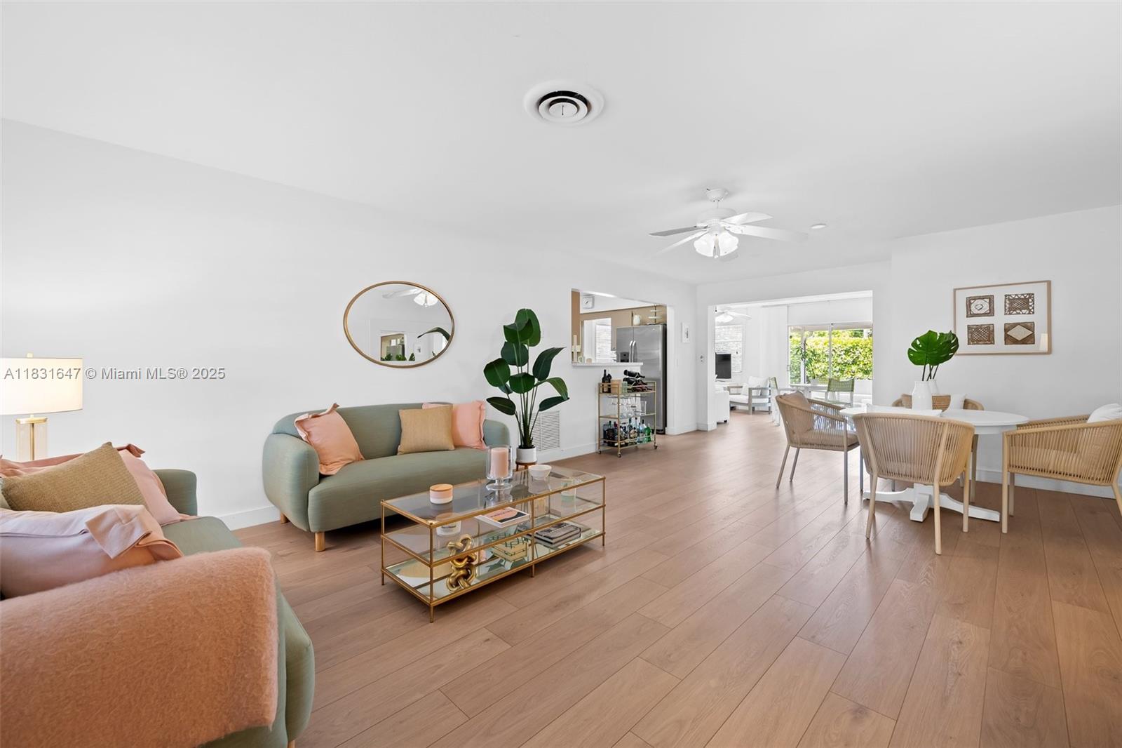 2015 North 37th Avenue Hollywood, FL 33021 - Photo 3 of 16 a living room with furniture and wooden floor