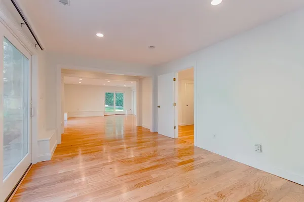 a view of empty room