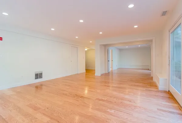 a view of empty room