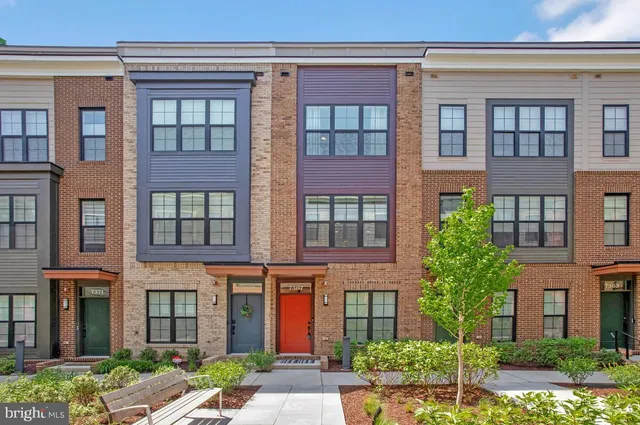 front view of an apartment building