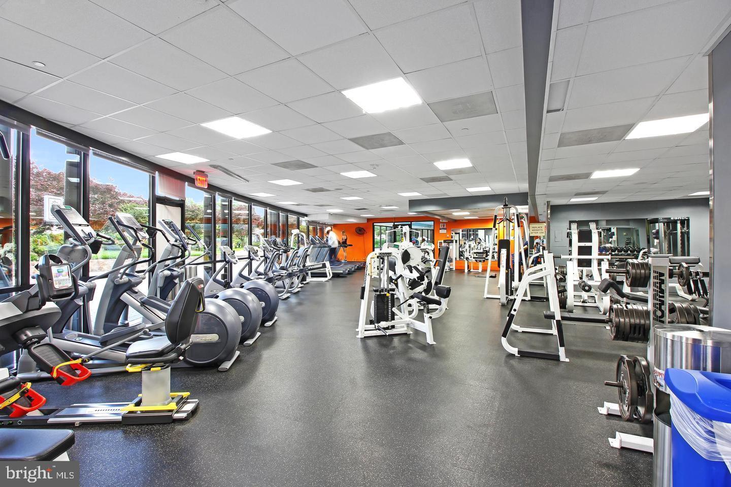 5225 Pooks Hill Road, Unit 1512N Bethesda, MD 20814 - Photo 23 of 26 a view of a room with gym equipment
