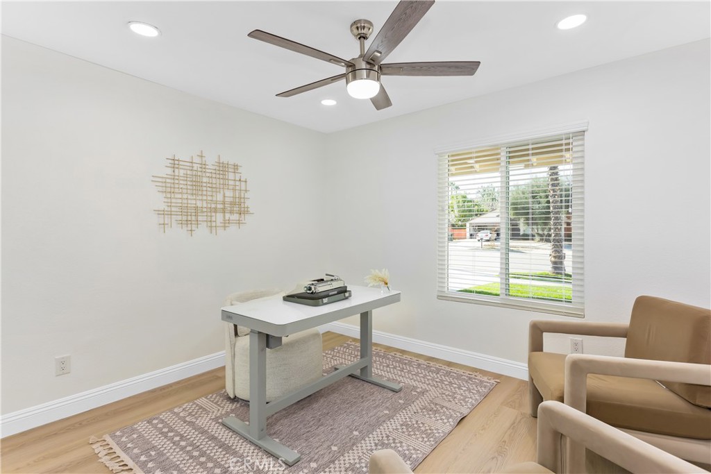 304 North Dearborn Street Redlands, CA 92374 - Photo 17 of 39 a workspace with furniture and a window
