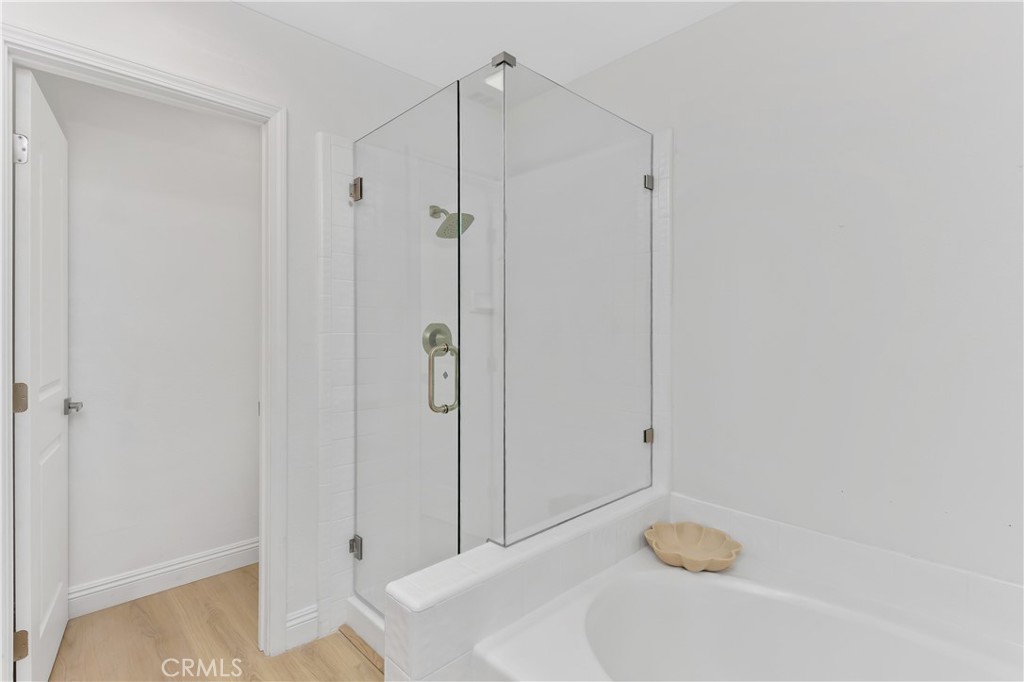 304 North Dearborn Street Redlands, CA 92374 - Photo 25 of 39 a bathroom with a sink and a shower