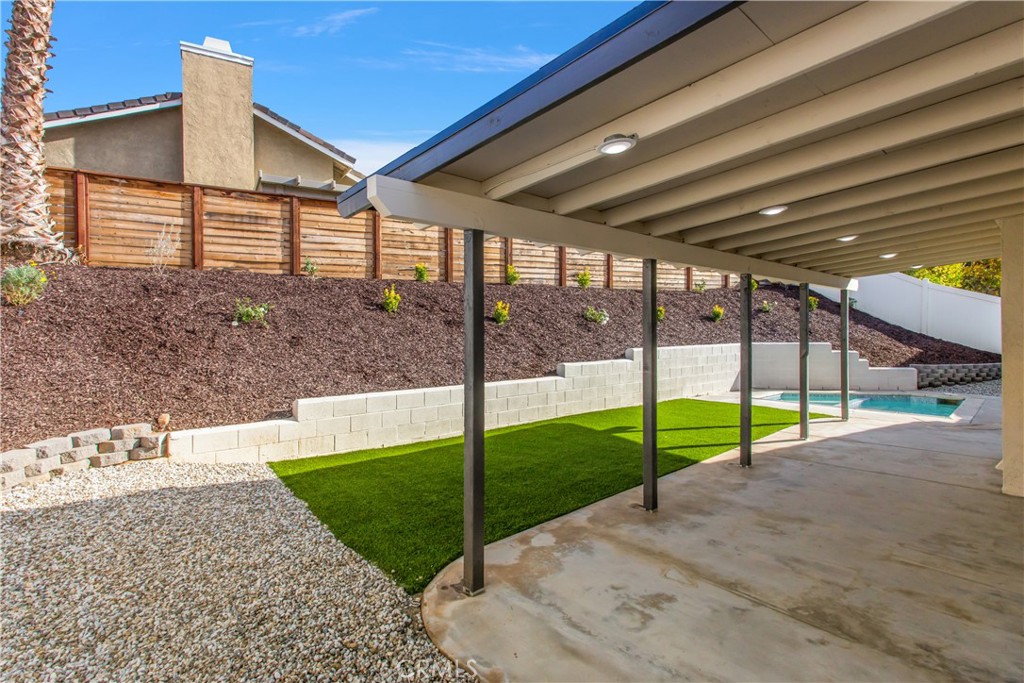 304 North Dearborn Street Redlands, CA 92374 - Photo 29 of 39 a view of a house with a backyard