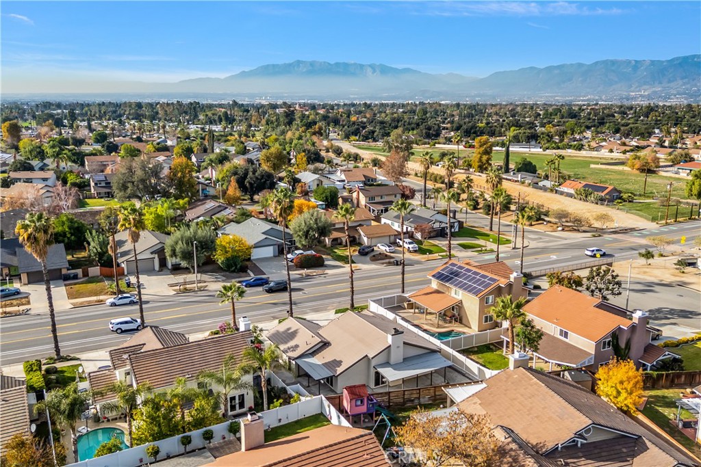 304 North Dearborn Street Redlands, CA 92374 - Photo 36 of 39 an aerial view of residential houses with outdoor space