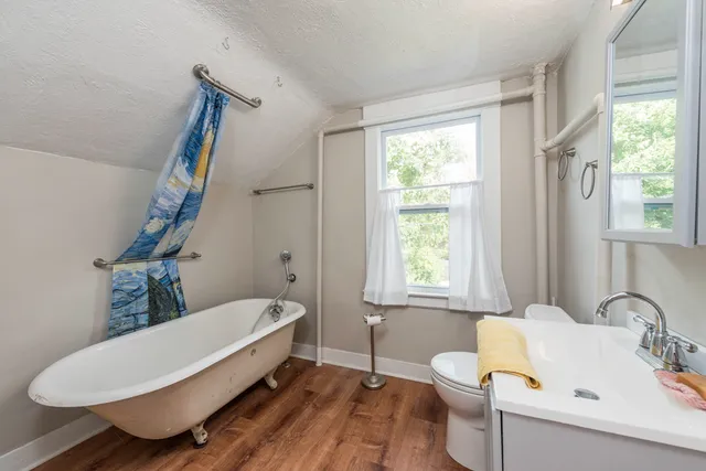 a bathroom with a sink and a bathtub