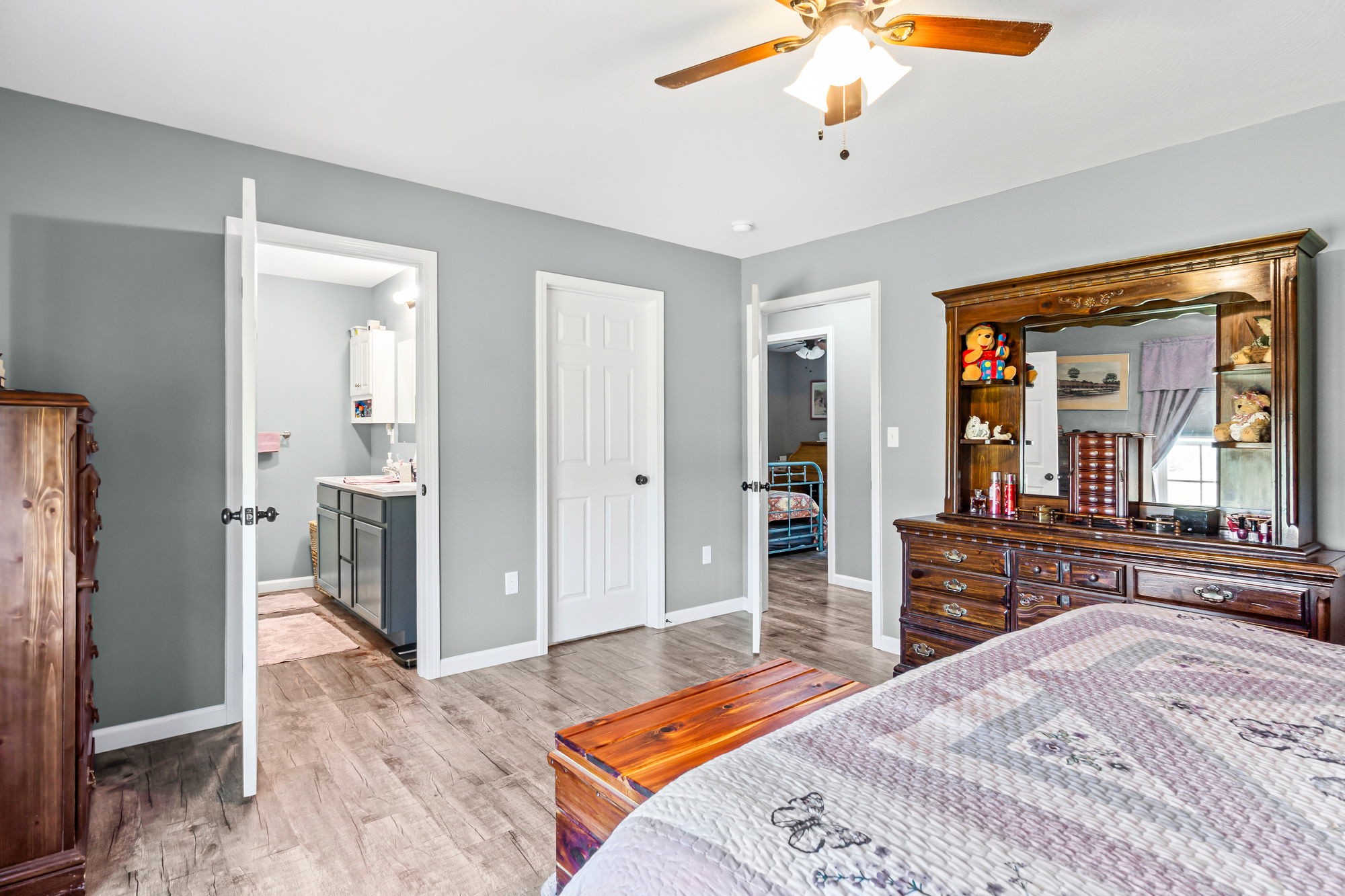 237 Fremont Road Doyle, TN 38559 - Photo 9 of 29 a bedroom with a bed and a dresser