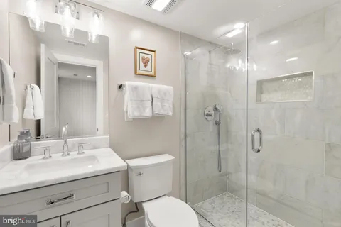 a view of a yard with a slide