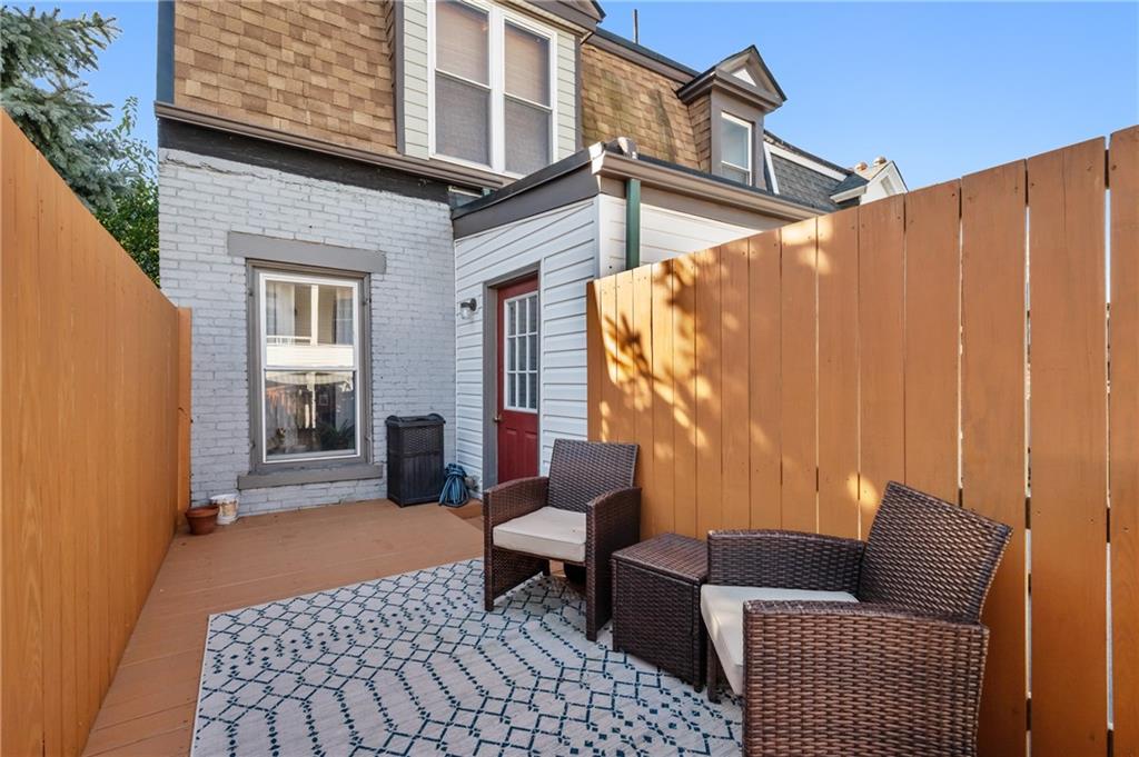 3037 Brereton Street Pittsburgh, PA 15219 - Photo 27 of 36 a outdoor space with patio couch and furniture