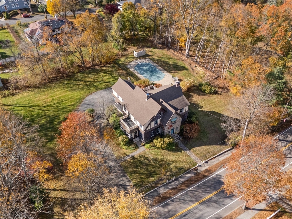 17 Worcester Street Grafton, MA 01519 - Photo 3 of 42 an aerial view of residential houses with outdoor space