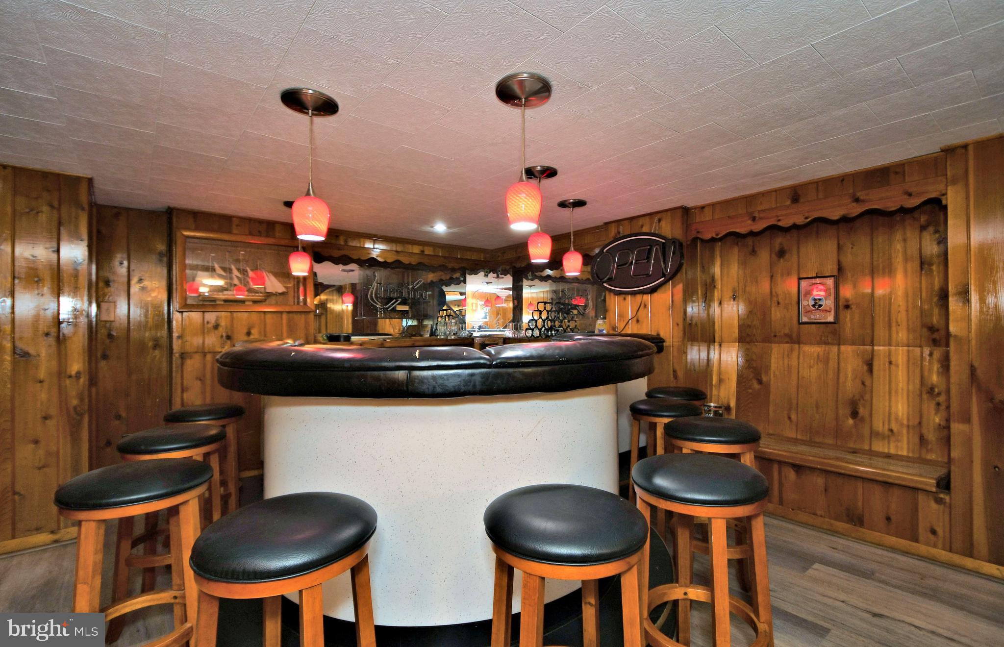 80 North Fairway Road Oreland, PA 19075 - Photo 29 of 31 Large, built-in wet bar with 10 stools