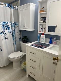 13769 Yuba-Nevada Road Dobbins, CA 95935 - Photo 15 of 18 a bathroom with a sink toilet and shower