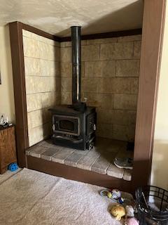 13769 Yuba-Nevada Road Dobbins, CA 95935 - Photo 16 of 18 a room with a fireplace and a window