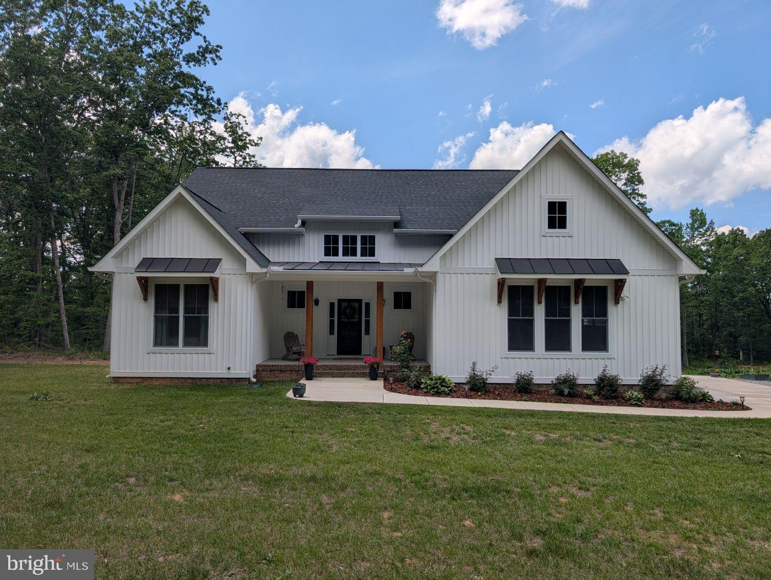 Charming modern farmhouse retreat.