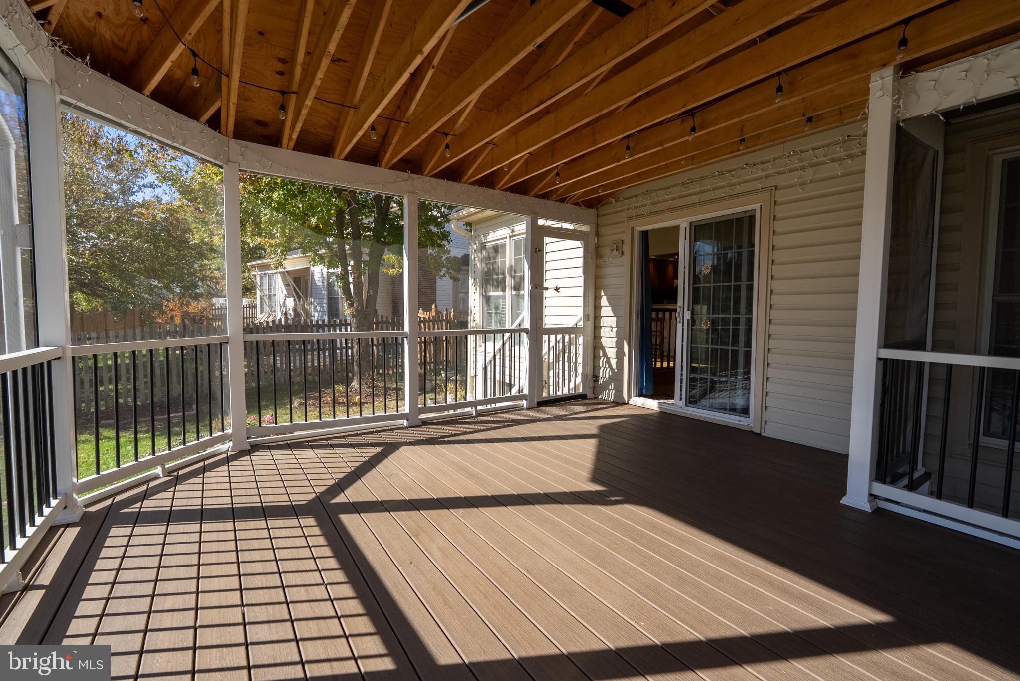 8007 Craddock Road Greenbelt, MD 20770 - Photo 18 of 59 Inviting screened porch with serene views.