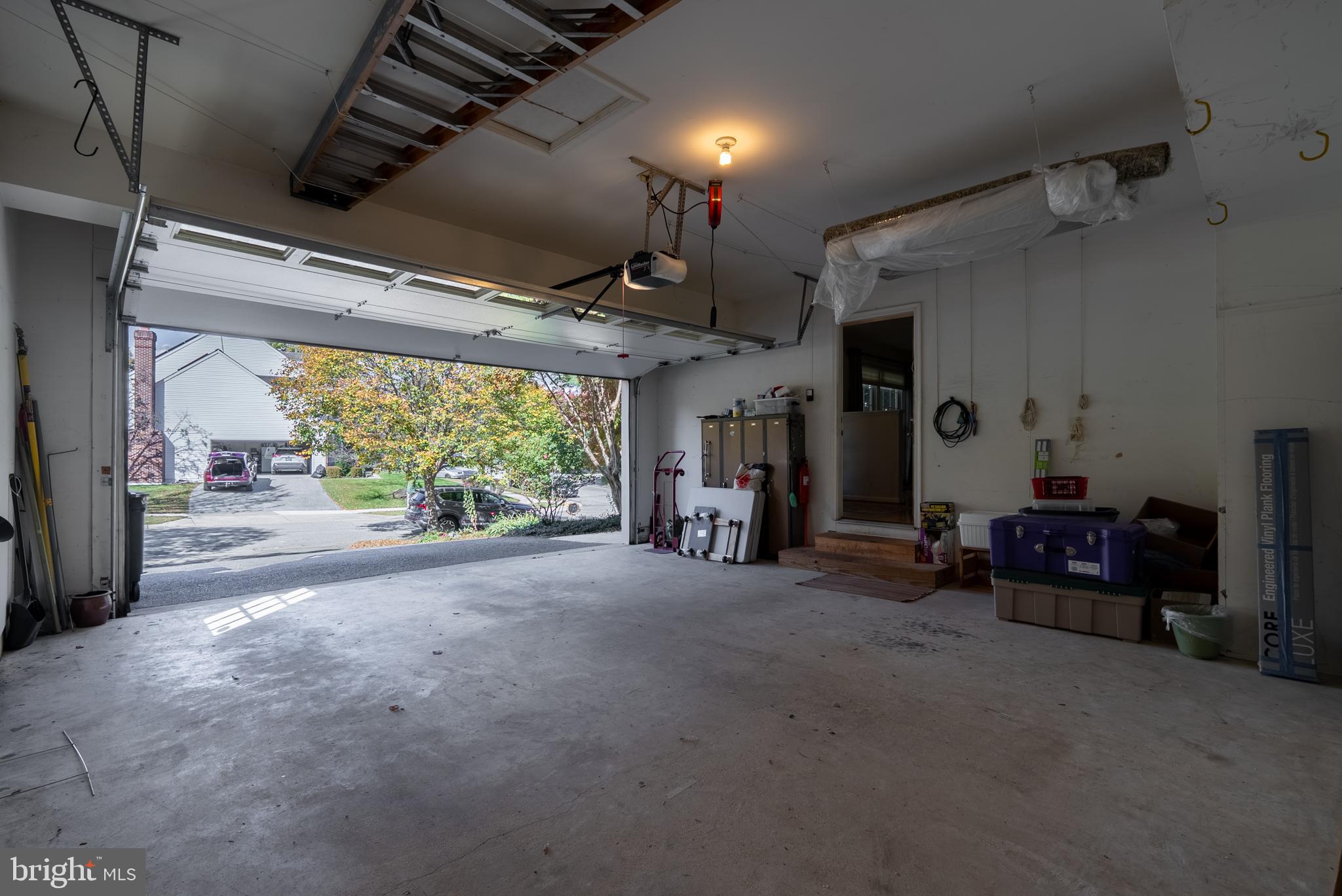 8007 Craddock Road Greenbelt, MD 20770 - Photo 51 of 59 Spacious garage with inviting outdoor view.