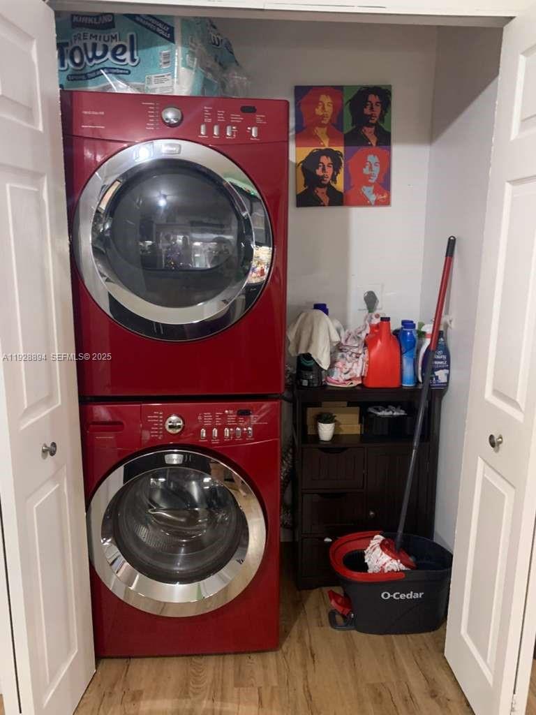 15228 Southwest 111th Street Miami, FL 33196 - Photo 23 of 27 a close up view of washer and dryer