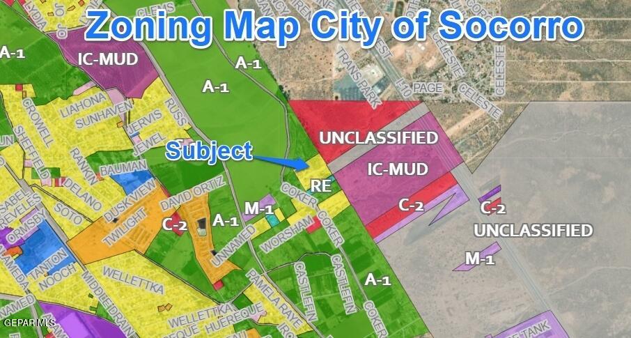 995 Anderson Road Socorro, TX 79927 - Photo 6 of 7 a close up of a street sign