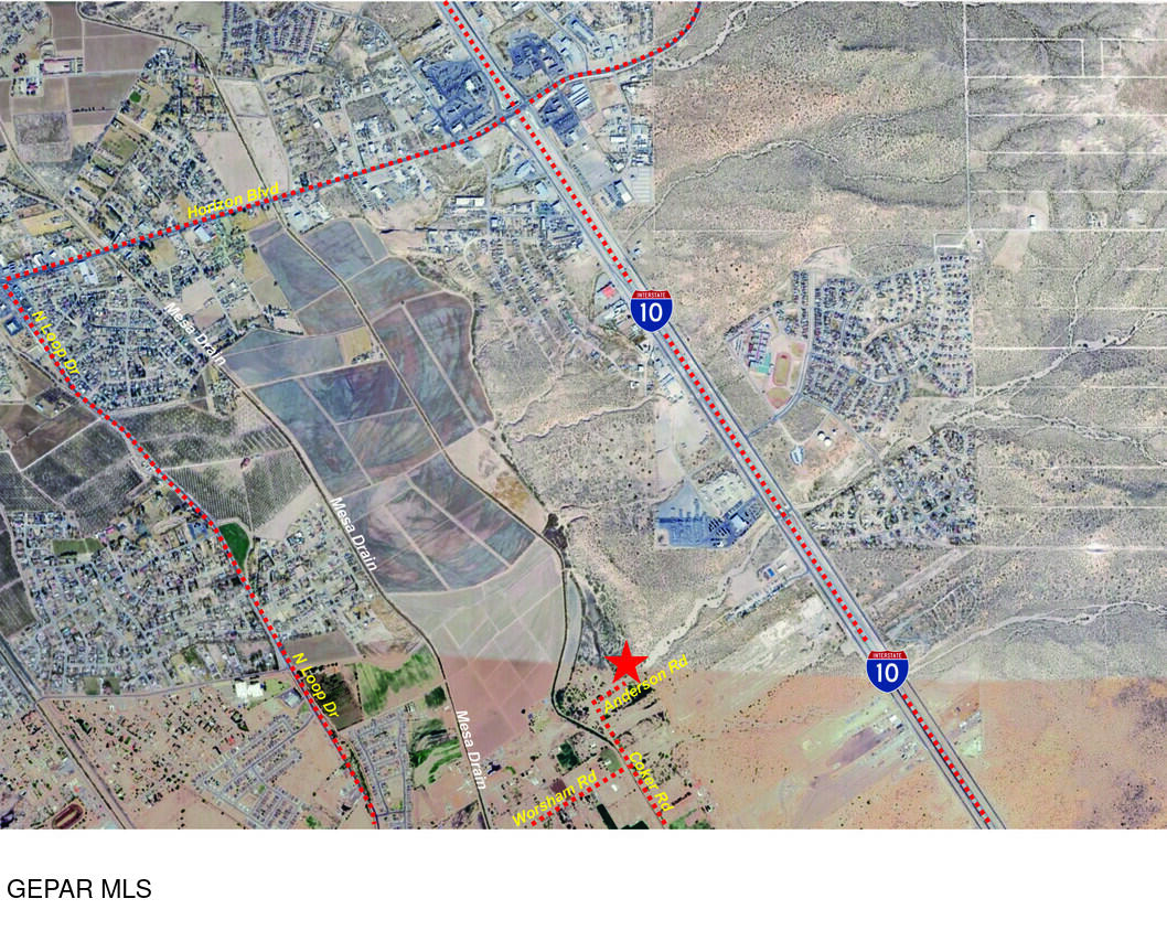 995 Anderson Road Socorro, TX 79927 - Photo 7 of 7 a black and white photo of a house