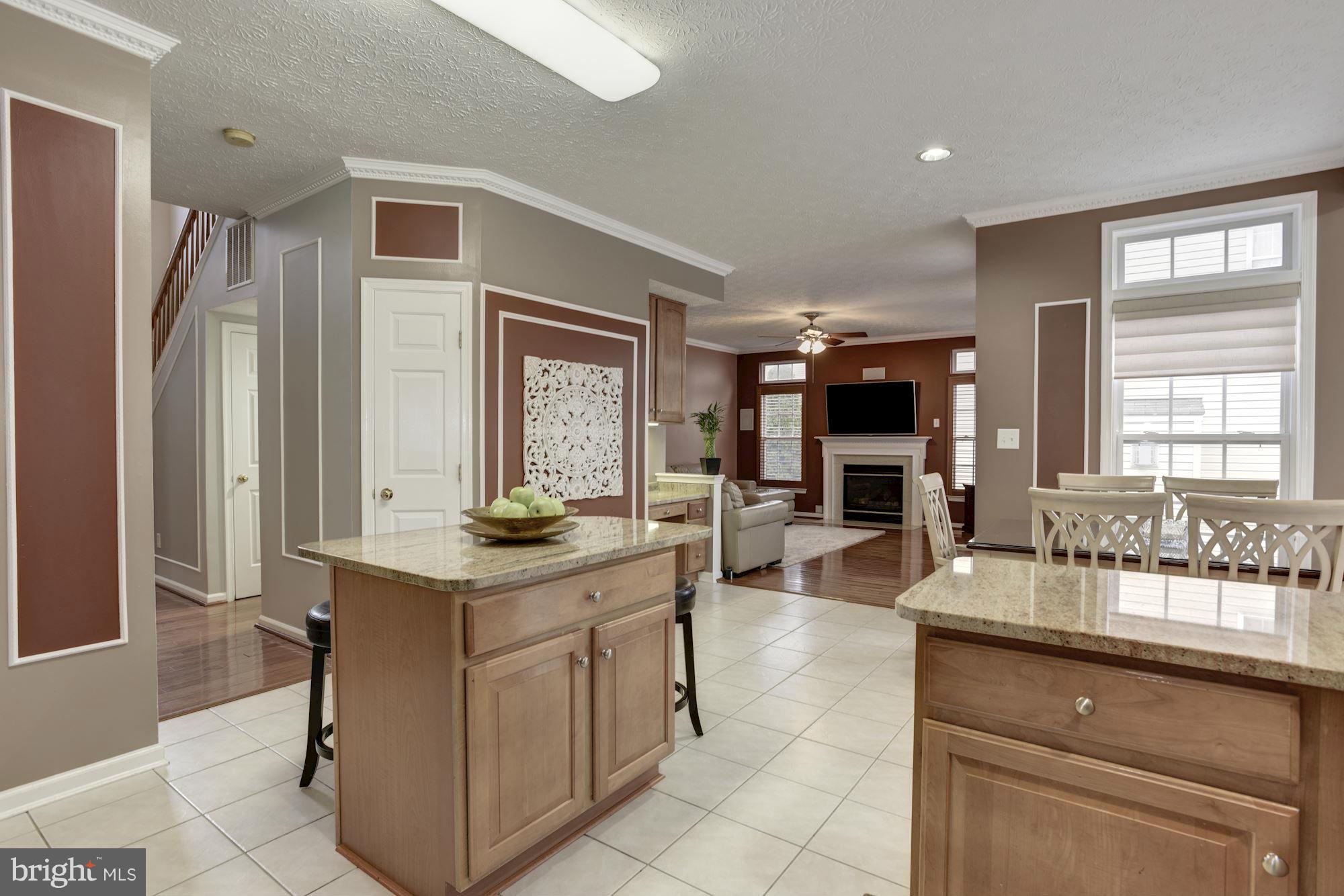 7745 Rotherham Drive Hanover, MD 21076 - Photo 15 of 30 Kitchen to Family Room