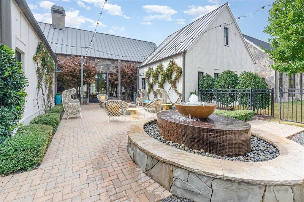 15866 Yellow Elder Road Frisco, TX 75035 - Photo 27 of 29 a patio with water fountain and potted plants